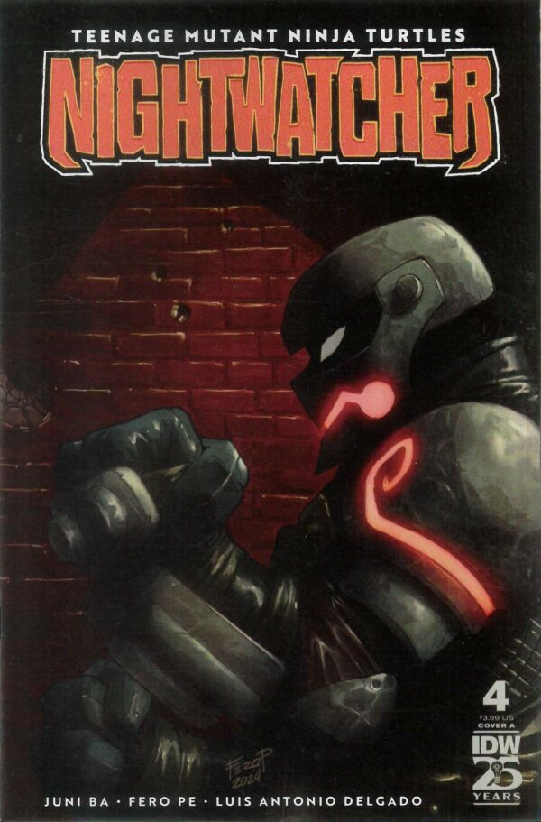 TEENAGE MUTANT NINJA TURTLES: NIGHTWATCHER #4: Fero Pe cover A