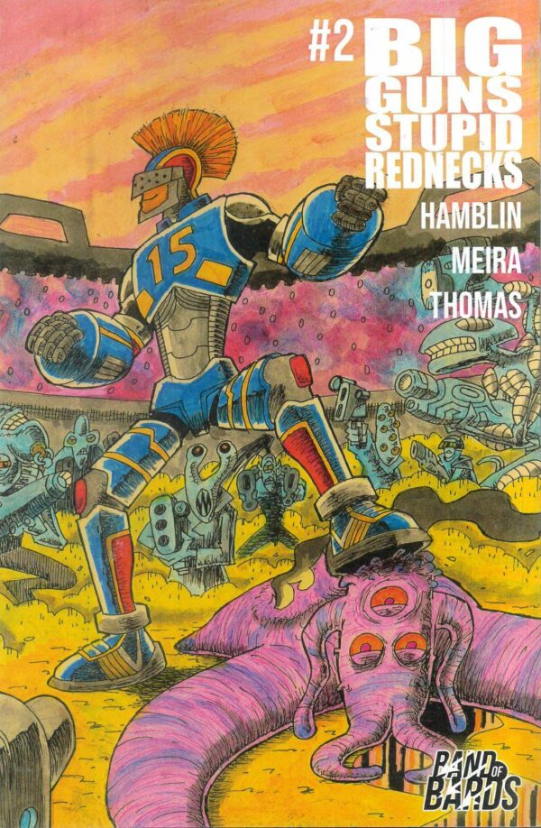 BIG GUNS: STUPID REDNECKS #2: Mariana Meira cover B