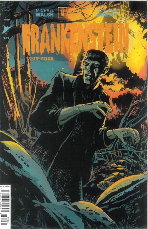 UNIVERSAL MONSTERS: FRANKENSTEIN (2024 SERIES) #4: Francesco Francavilla RI cover C