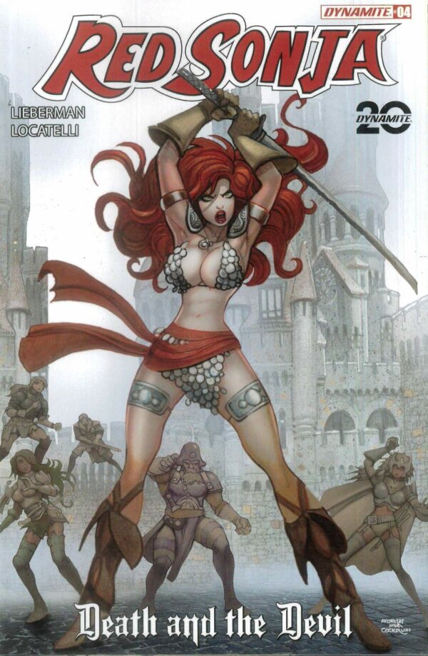 RED SONJA: DEATH AND THE DEVIL #4: Moritat cover C