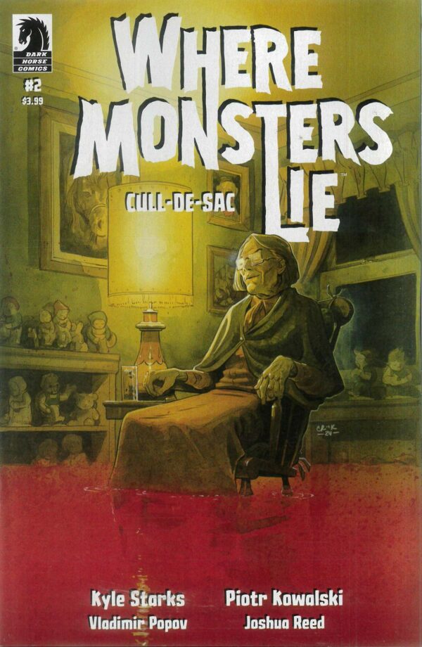 WHERE MONSTERS LIE: CULL DE SAC #2: Tyler Crook cover B