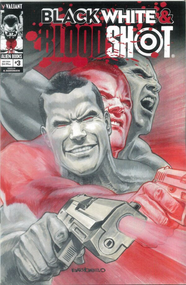 BLACK WHITE & BLOODSHOT #3: Al Barrionuevo cover C