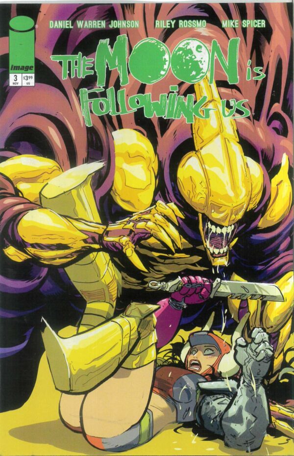 THE MOON IS FOLLOWING US #3: Riley Rossmo cover A