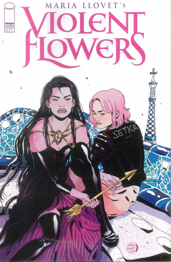 VIOLENT FLOWERS #2: Maria Llovet cover A