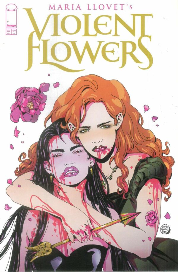 VIOLENT FLOWERS #4: Maria Llovet cover A