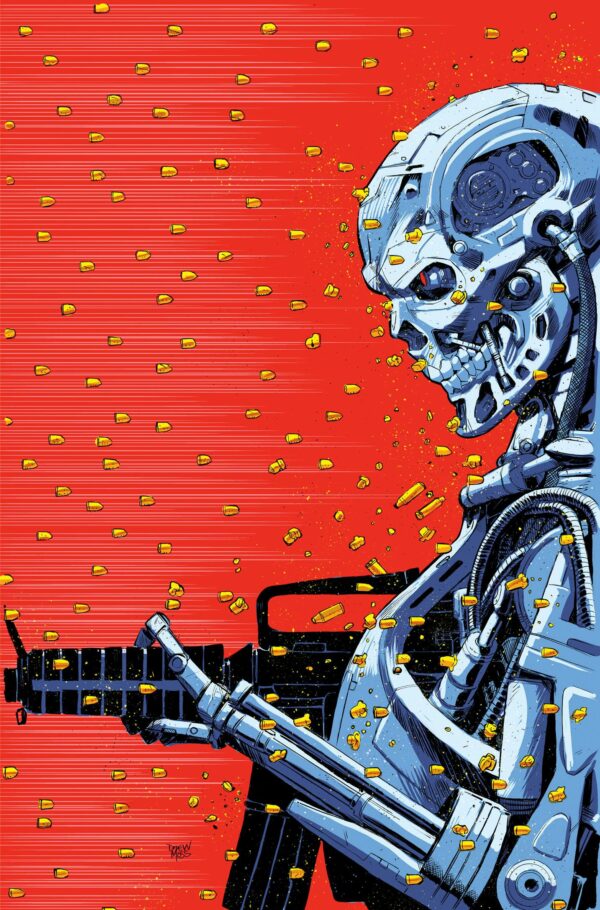 TERMINATOR (2024 SERIES) #2: Drew Moss virgin Foil RI cover U