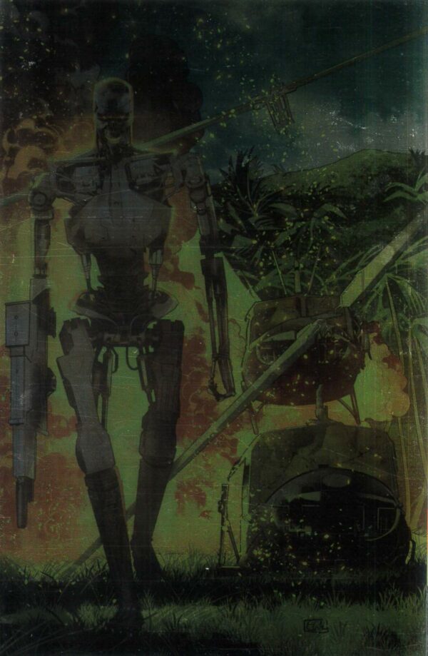 TERMINATOR (2024 SERIES) #3: Edwin Galmon virgin Foil RI cover K