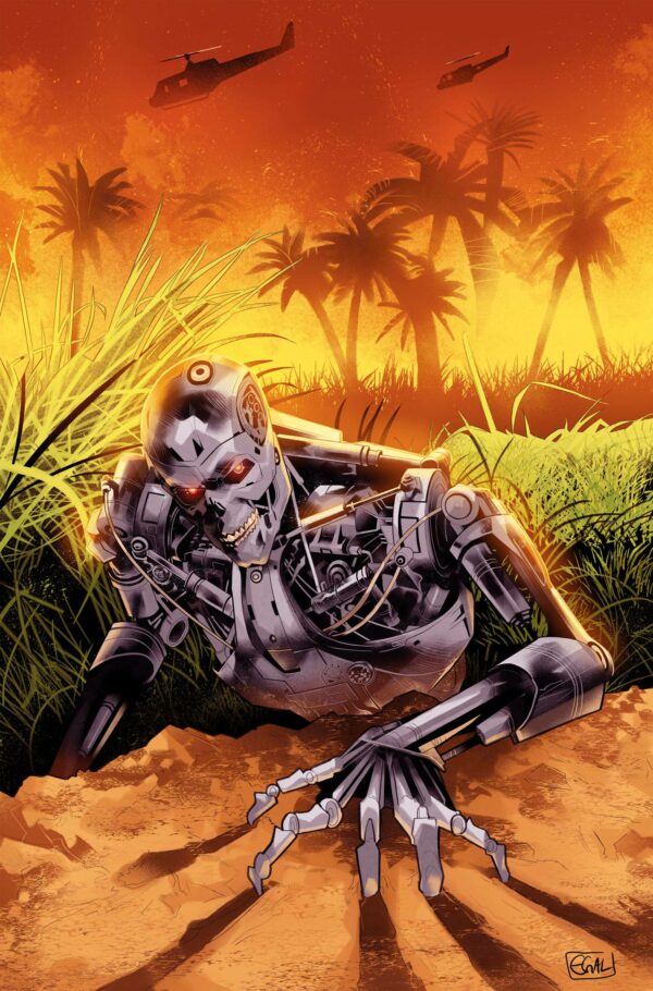 TERMINATOR (2024 SERIES) #2: Edwin Galmon virgin Foil RI cover J