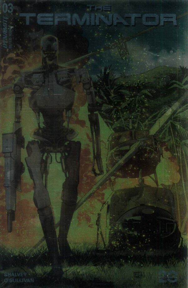 TERMINATOR (2024 SERIES) #3: Edwin Galmon Foil RI cover I