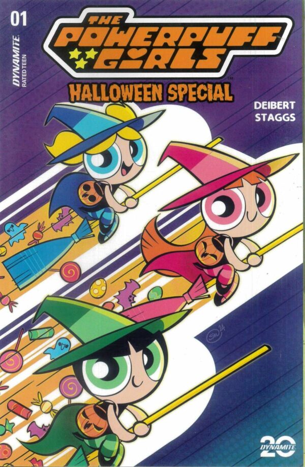 POWERPUFF GIRLS HALLOWEEN SPECIAL #1: 2024 (Silvia De Ventura cover C)