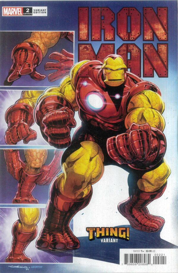 IRON MAN (2024 SERIES) #2: Iban Coello The Thing cover B