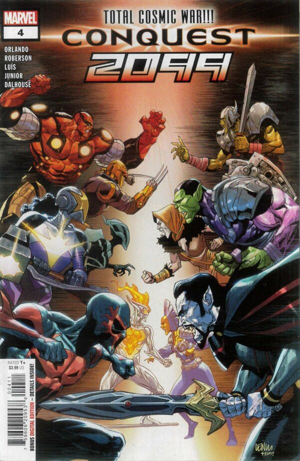 CONQUEST 2099 #4: Jose Luis cover A