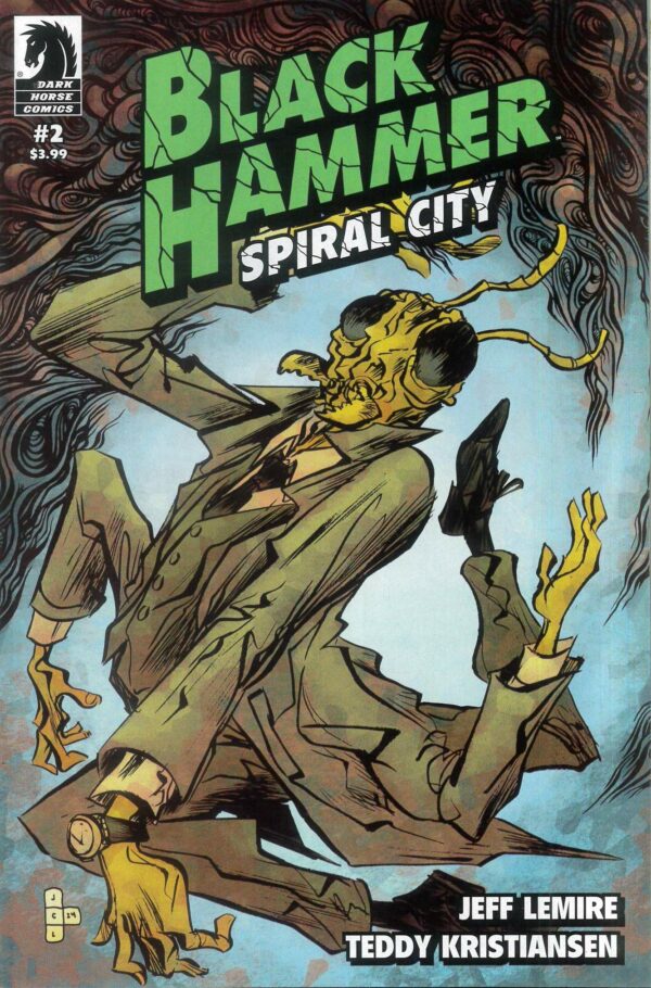 BLACK HAMMER: SPIRAL CITY #2: Jesse Lonergan cover B