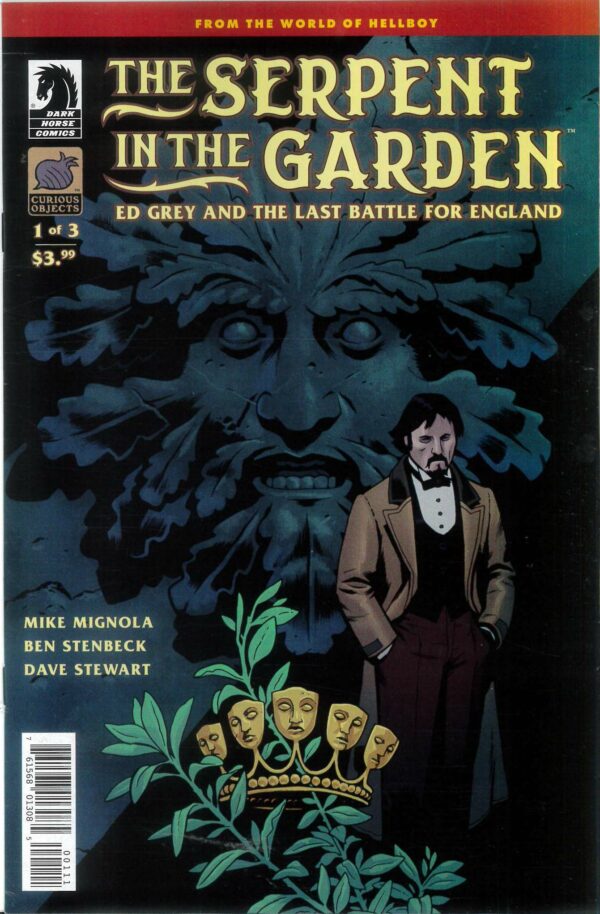 SERPENT IN THE GARDEN: ED GREY LAST BATTLE-ENGLAND #1: Ben Stenbeck cover A