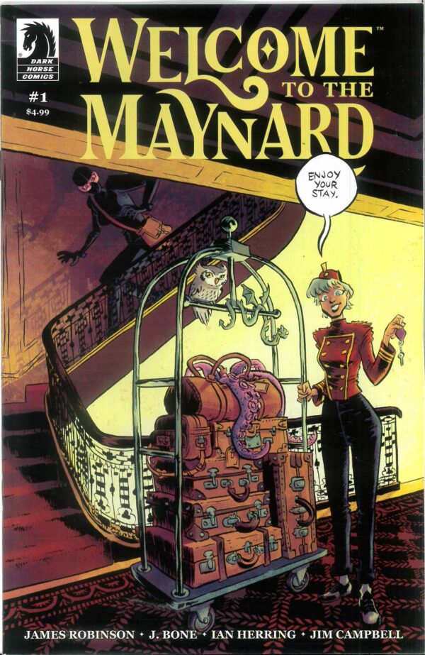 WELCOME TO THE MAYNARD #1: Fabio Moon cover C