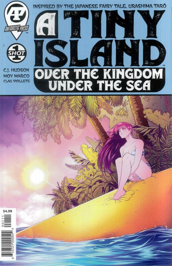 A TINY ISLAND OVER THE KINGDOM UNDER THE SEA: Moy R. Marco cover A