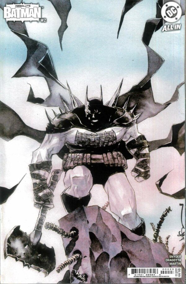 ABSOLUTE BATMAN #2: Dustin Nguyen 2nd Print cover B