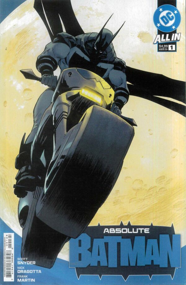 ABSOLUTE BATMAN #1: Nick Dragotta 3rd Print cover A