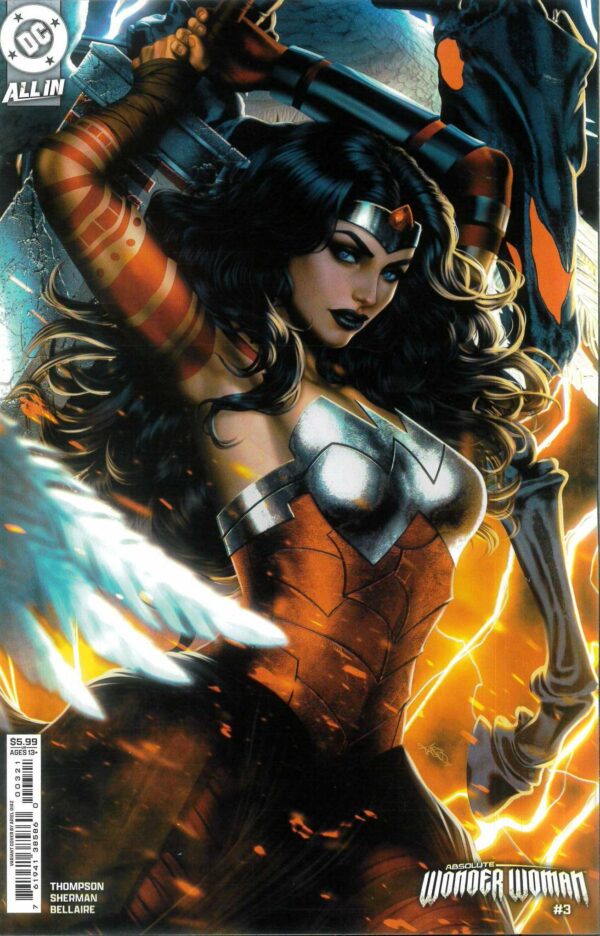 ABSOLUTE WONDER WOMAN #3: Ariel Diaz cover B