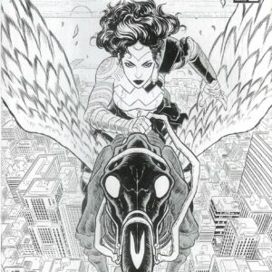 ABSOLUTE WONDER WOMAN #1: Hayden Sherman Noir edition cover A ABSOLUTE WONDER WOMAN #1: Hayden Sherman Noir edition cover A