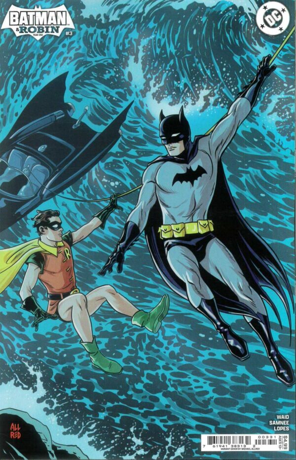 BATMAN AND ROBIN: YEAR ONE #3: Michael Allred cover C