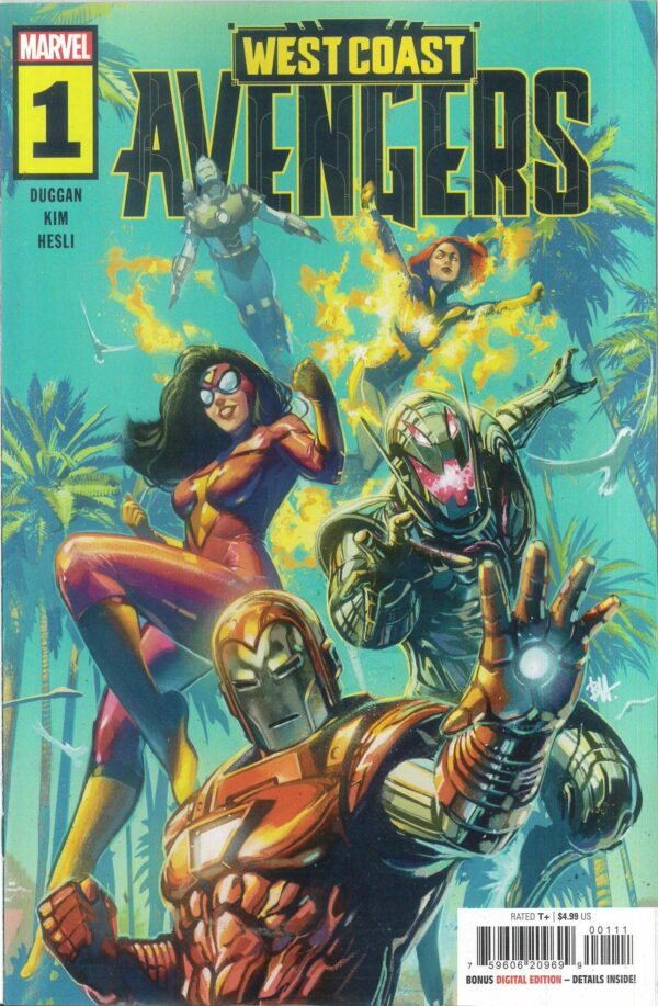 WEST COAST AVENGERS (2024 SERIES) #1: Ben Harvey cover A