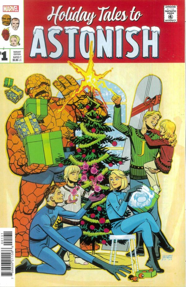 MARVEL HOLIDAY: TALES TO ASTONISH #1: Leonardo Romero cover C