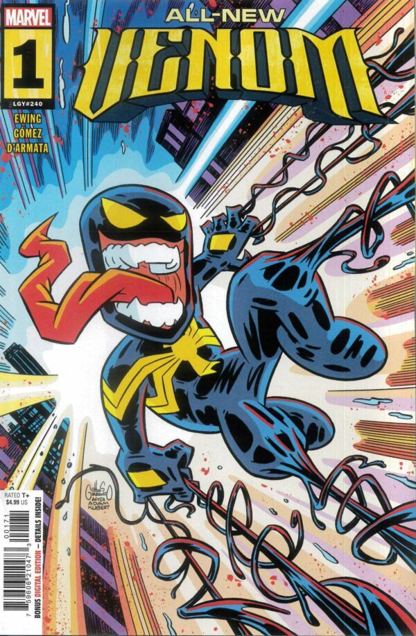 ALL NEW VENOM #1: Chris Giarrusso cover G