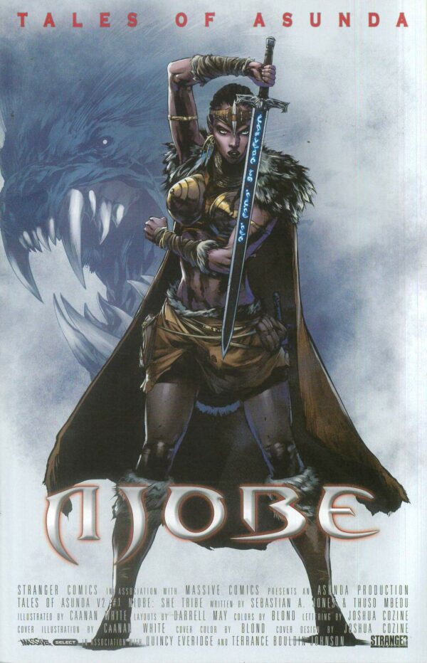 TALES OF ASUNDA VOLUME TWO #1: Niobe She Tribe (Caanan White cover)