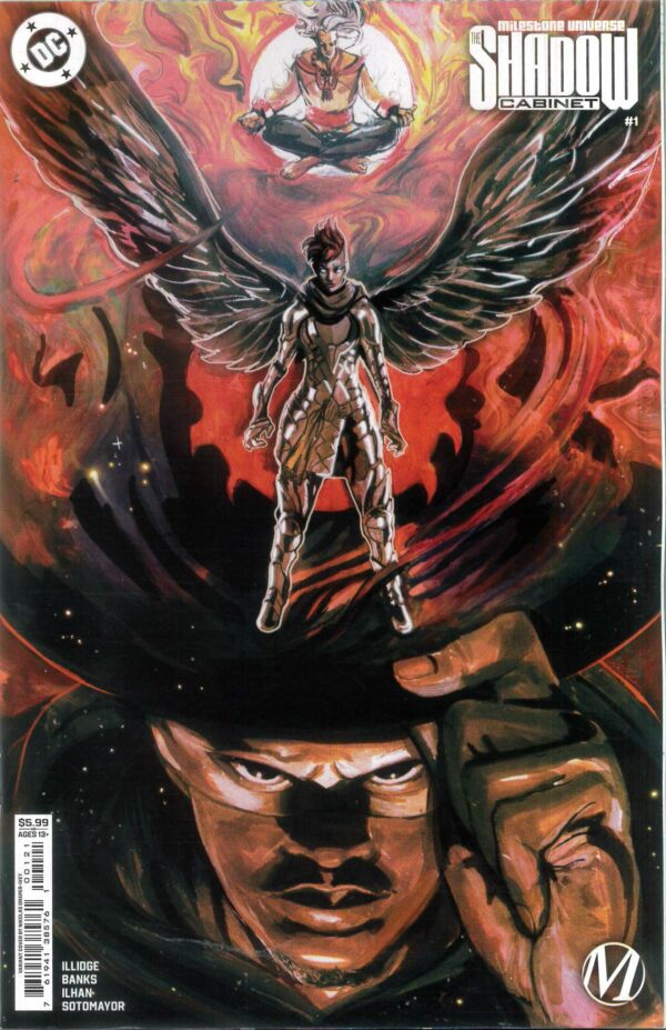 MILESTONE UNIVERSE: THE SHADOW CABINET #1: Nikolas Draper-Ivey cover B