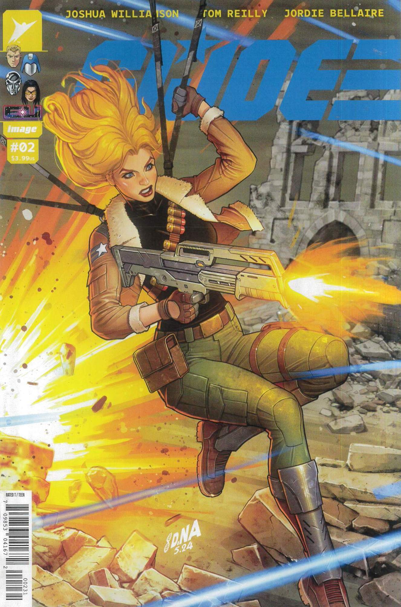 G.I. JOE (2024 SERIES) #2: David Nakayama connecting RI cover C G.I. JOE (2024 SERIES) #2: David Nakayama connecting RI cover C