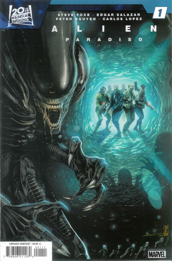 ALIEN: PARADISO #1: Iban Coello cover A