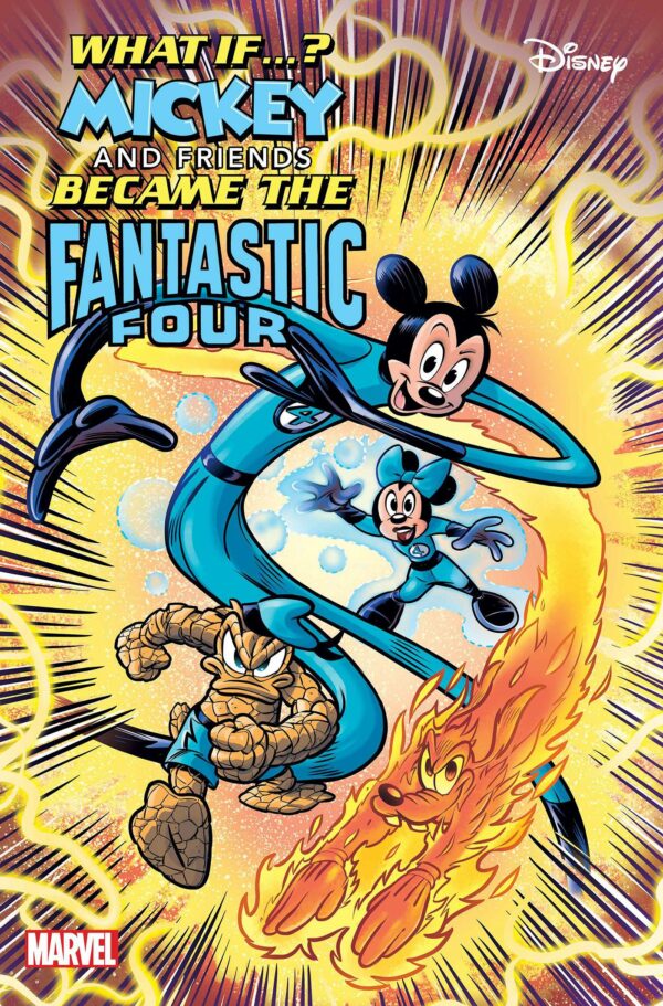 WHAT IF: MICKEY & FRIENDS BECAME FANTASTIC FOUR #1: Lorenzo Pastrovicchio cover A