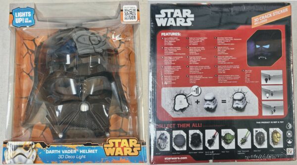 STAR WARS 3D DECO LIGHTS #1: Darth Vader