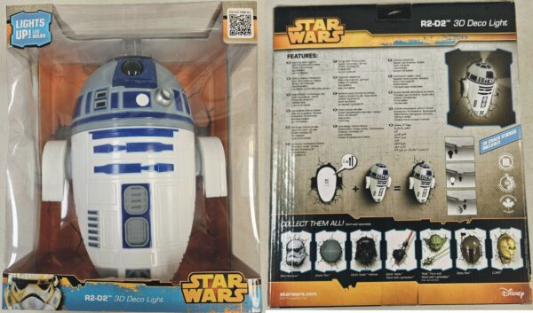 STAR WARS 3D DECO LIGHTS #2: R2D2