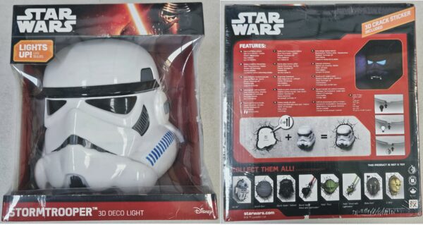 STAR WARS 3D DECO LIGHTS #3: Stormtrooper