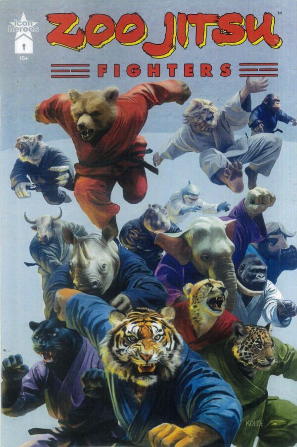 ZOO JITSU FIGHTERS #1: Lee Kohse cover A