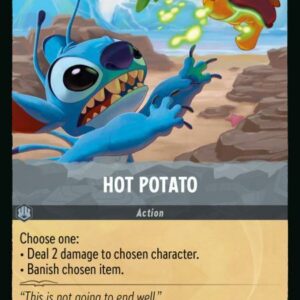 DISNEY LORCANA SINGLE CARDS: AZURITE SEA #144: Hot Potato (Uncommon 195/204: NM)