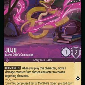 DISNEY LORCANA SINGLE CARDS: AZURITE SEA #180: Juju – Mama Odie’s Companion (Common 41/204: NM)