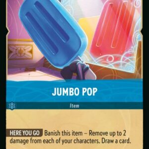 DISNEY LORCANA SINGLE CARDS: AZURITE SEA #181: Jumbo Pop (Common Foil 168/204: NM) DISNEY LORCANA SINGLE CARDS: AZURITE SEA #181: Jumbo Pop (Common Foil 168/204: NM)