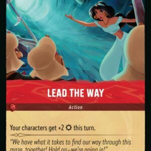 DISNEY LORCANA SINGLE CARDS: AZURITE SEA #200: Lead the Way (Common 129/204: NM) DISNEY LORCANA SINGLE CARDS: AZURITE SEA #200: Lead the Way (Common 129/204: NM)