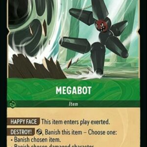 DISNEY LORCANA SINGLE CARDS: AZURITE SEA #231: Megabot (Uncommon 98/204: NM)