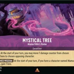 DISNEY LORCANA SINGLE CARDS: AZURITE SEA #267: Mystical Tree (Rare 69/204: NM)