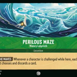 DISNEY LORCANA SINGLE CARDS: AZURITE SEA #284: Perilous Maze (Common Foil 101/204: NM)