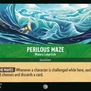 DISNEY LORCANA SINGLE CARDS: AZURITE SEA #285: Perilous Maze (Common 101/204: NM)