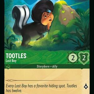 DISNEY LORCANA SINGLE CARDS: AZURITE SEA #384: Tootles – Lost Boy (Common Foil 76/204: NM) DISNEY LORCANA SINGLE CARDS: AZURITE SEA #384: Tootles – Lost Boy (Common Foil 76/204: NM)