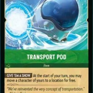 DISNEY LORCANA SINGLE CARDS: AZURITE SEA #389: Transport Pod (Uncommon 100/204: NM)