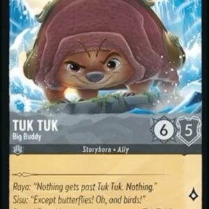 DISNEY LORCANA SINGLE CARDS: AZURITE SEA #394: Tuk Tuk – Big Buddy (Uncommon 184/204: NM) DISNEY LORCANA SINGLE CARDS: AZURITE SEA #394: Tuk Tuk – Big Buddy (Uncommon 184/204: NM)