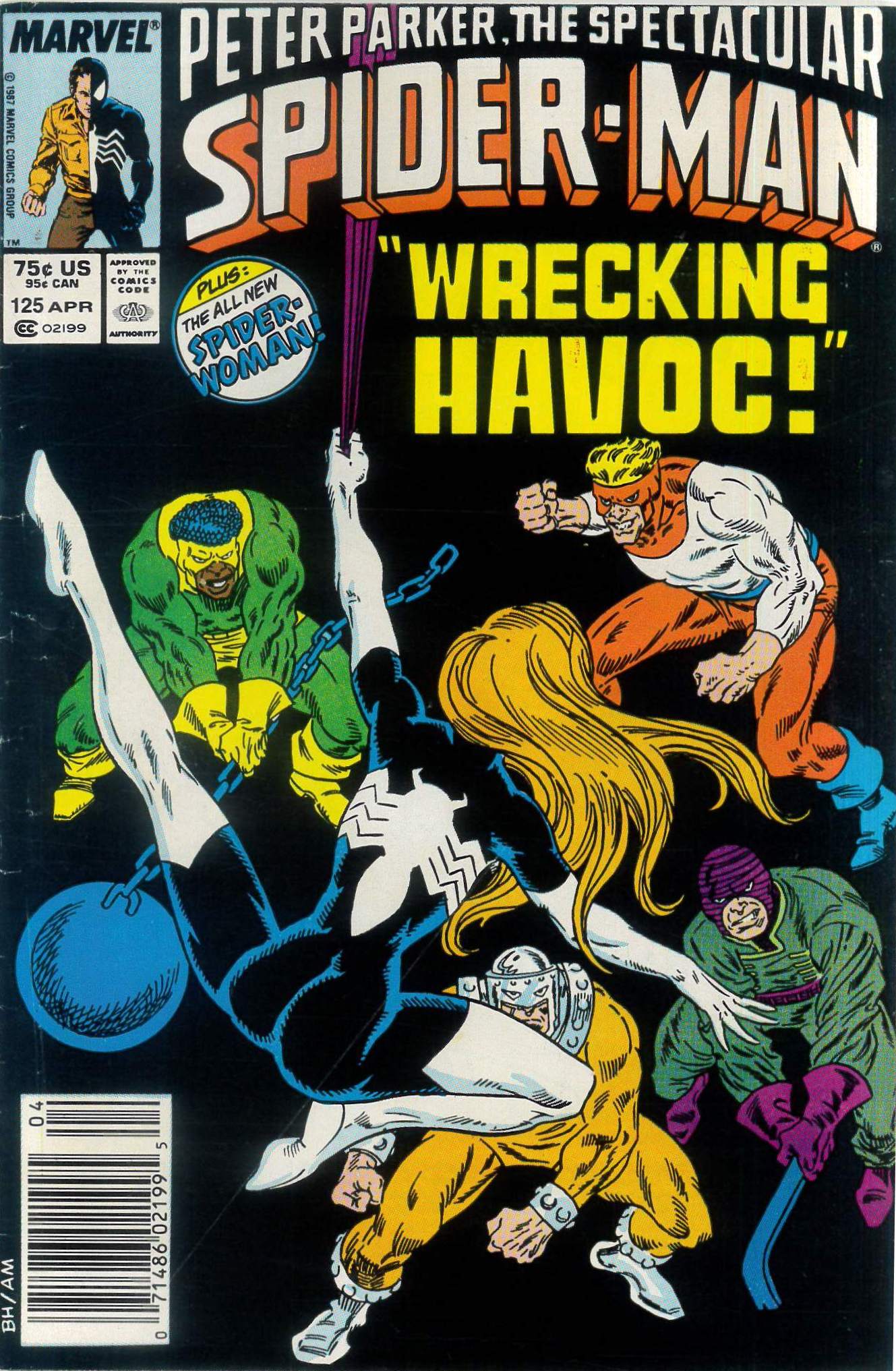 SPECTACULAR SPIDER-MAN (1976-1998,2011 SERIES) #125 SPECTACULAR SPIDER-MAN (1976-1998,2011 SERIES) #125