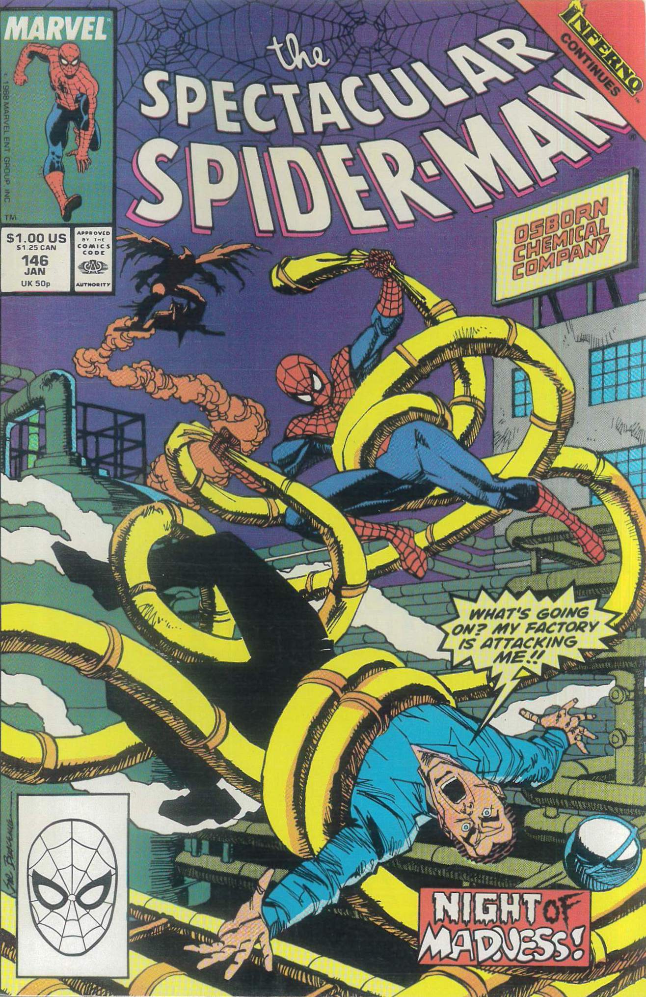 SPECTACULAR SPIDER-MAN (1976-1998,2011 SERIES) #146 SPECTACULAR SPIDER-MAN (1976-1998,2011 SERIES) #146